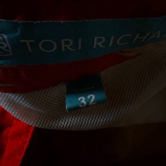 Tori Richard Red Graphic Swim Trunks – Size 32, Tradewind Technology Boardshorts - Picture 5 of 5